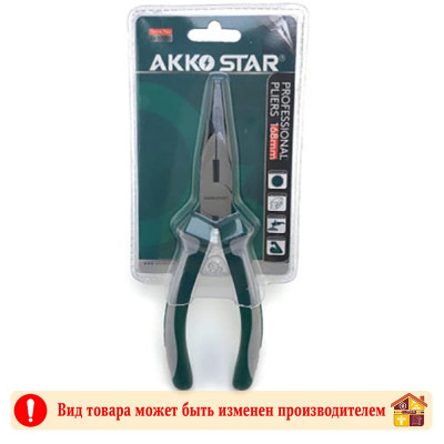 Тонкогубцы 168 мм. AKKOSTAR заказать в Луганске в интернет магазине Перестройка недорого