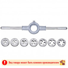 Набор плашек М3-М12 СибрТех 8 предметов