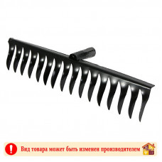 Грабли металлические 16 витых зубьев без черенка