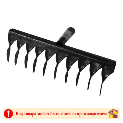 Грабли 10 зубьев витые без черенка заказать в Луганске в интернет магазине Перестройка недорого