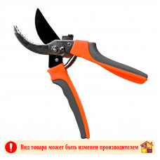 Секатор садовый Оранжево-серый/красно-черный