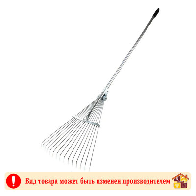 Грабли веерные оцинкованные 15 зубьев Лидер заказать в Луганске в интернет магазине Перестройка недорого