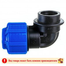 Отвод компрессионный ВР 20х1/2" ПНД