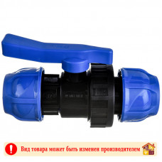 Кран шаровый компрессионный 32 ПНД