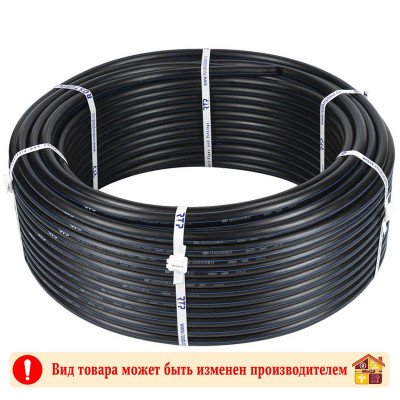 Труба ПНД питьевая напорная 32х2,4х100 SDR13,6 PN12,5 черная заказать в Луганске в интернет магазине Перестройка недорого