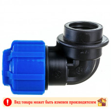 Отвод компрессионный ВР 32х1/2" ПНД