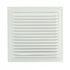 Решетка вентиляции 150 Х 150 мм. Белая с защитной сеткой X-PERT 10-320