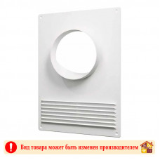 Площадка торцевая металлическая с решеткой 180 Х 250 мм. D150 