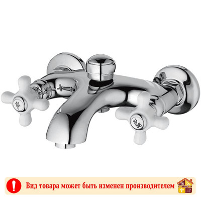 Смеситель для ванны хром керам А3018 заказать в Луганске в интернет магазине Перестройка недорого