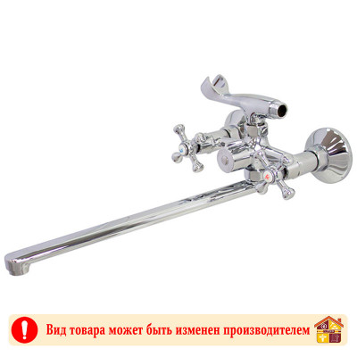 Смеситель GF204-140E для ванны длинный излив 35 мм заказать в Луганске в интернет магазине Перестройка недорого