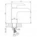 Смеситель для умывальника НВ10805-7 заказать в Луганске в интернет магазине Перестройка недорого