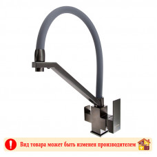 Смеситель для кухни с высоким изливом SUS 8012-1801 GRAFITE STEMIX