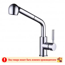 Смеситель для кухни с высоким изливом и выдвижной лейкой SUS 830-014F