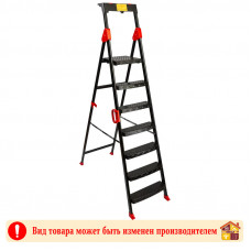 Стремянка стальная Комфорт Перилла 133507 7 ступеней
