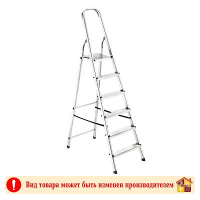Стремянка металлическая 6 ступеньки заказать в Луганске в интернет магазине Перестройка недорого