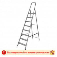 Стремянка 1-секционная алюминиевая 8 ступеней ВИНАТА Стремянка 1-секционная алюминиевая 8 ступеней ВИНАТА