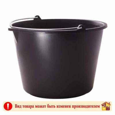 Ведро строительное круглое 12 л. заказать в Луганске в интернет магазине Перестройка недорого