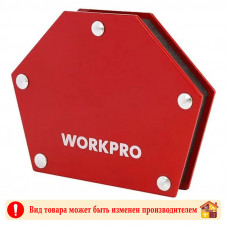 Фиксатор магнитный для сварочных работ WorkPro 6-позиций 34 кг