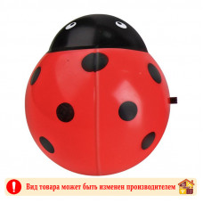 Ночник диодный пластиковый Божья коровка
