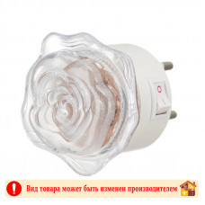 Ночник диодный пластиковый Роза