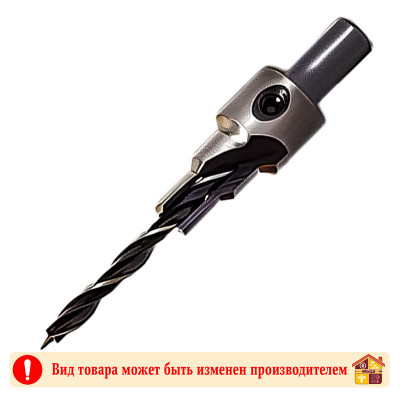 Сверло-зенкер Haisser 4 мм. под конфирмат заказать в Луганске в интернет магазине Перестройка недорого