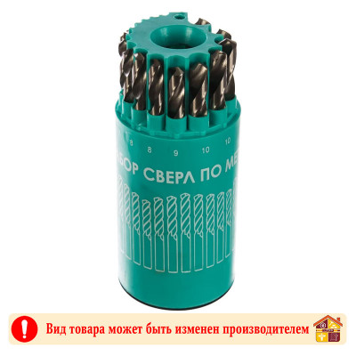 Набор свёрл по металлу Sturm 16 шт./упак. (3-13 мм.) заказать в Луганске в интернет магазине Перестройка недорого