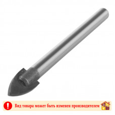 Сверло 10 мм по стеклу и керамике цилиндрический хвостовик Workpro