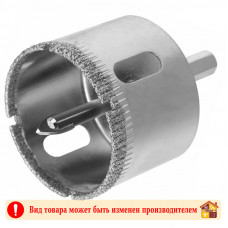 Коронка по стеклу и керамике 40 Х 55 мм. Сибртех