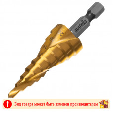 Сверло ступенчатое по металлу 4-5-6...-18-20 мм. Matrix
