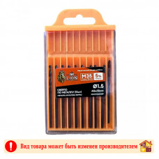 Сверло по металлу кобальтовое 1,5 Х 40 мм М35 M-LION