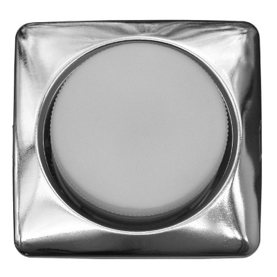Светильник квадрат объемный Хром 661200 GCL-GX53-H38-С заказать в Луганске в интернет магазине Перестройка недорого