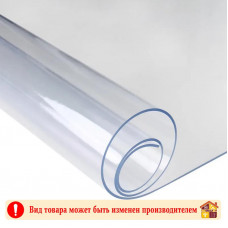 Клеенка силиконовая прозрачная 60 см. 2 мм.