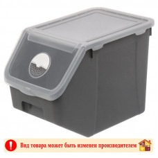 Контейнер для овощей 14,5 л белый/серый