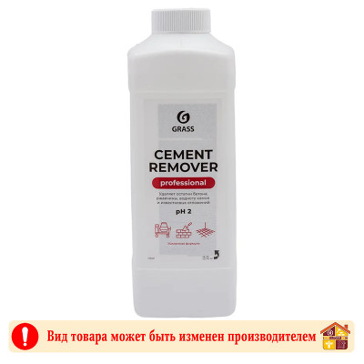 Средство для удаления цементного налета Cement remover Grass 1 л заказать в Луганске в интернет магазине Перестройка недорого