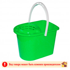 Ведро с отжимом в ассортименте 04117 15 л. 