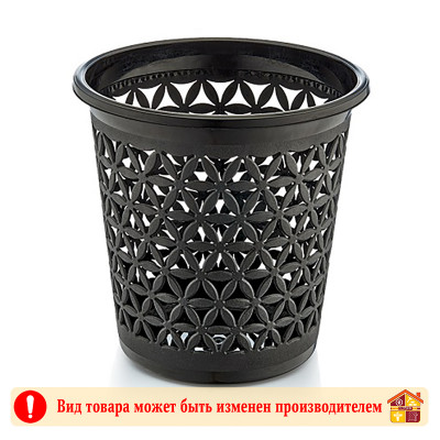 Ведро для мусора Черное 05306 280 Х 280 Х 280 мм 11 л заказать в Луганске в интернет магазине Перестройка недорого
