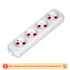 Колодка 4 гнезда б/з HOROZ