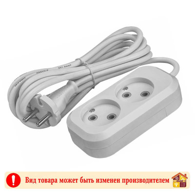 Удлинитель ОНЛАЙТ 90505 ОРЕ-S-02-500-X-2x1 2 гнезда 5 м. заказать в Луганске в интернет магазине Перестройка недорого