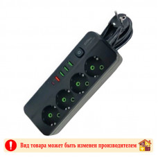 Фильтр сетевой QL1092U 3 м белый/черный