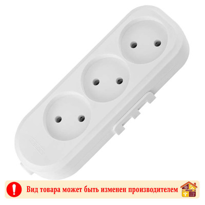 Колодка штепсельная 3-я Р16-9161 Bylectrica заказать в Луганске в интернет магазине Перестройка недорого