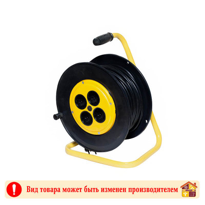 Электроудлинитель на катушке 20 м (ПВС 2х2,5) черный заказать в Луганске в интернет магазине Перестройка недорого