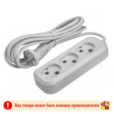 Удлинитель ОНЛАЙТ 90508 ОРЕ-S-03-300-X-2x1 3 гнезда 3 м. заказать в Луганске в интернет магазине Перестройка недорого