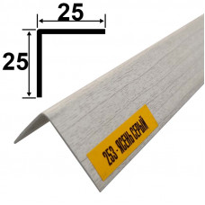 Отделочный уголок 253 Ясень серый Идеал 25 Х 25 мм. 2,7 м.