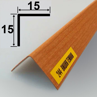 Отдел уголок 15 Х 15 мм. 2,7 м. Дуб коньячный заказать в Луганске в интернет магазине Перестройка недорого