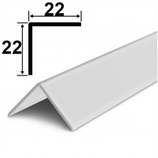 Отделочный уголок 002 светло-серый 22 Х 22 мм. 2,7 м.