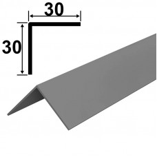 Отделочный уголок 005 Серый Идеал 30 Х 30 мм. 2,7 м.