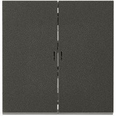 Выключатель 2 клавишный с/и 10-3608 MOKKO