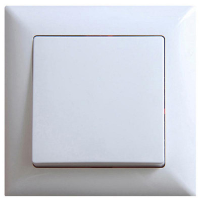 Выключатель 1 клавишный белый VISAGE Без рамки заказать в Луганске в интернет магазине Перестройка недорого