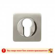 Накладка PARTNER SN/PC матовый хром квадрат Накладка PARTNER SN/PC матовый хром квадрат